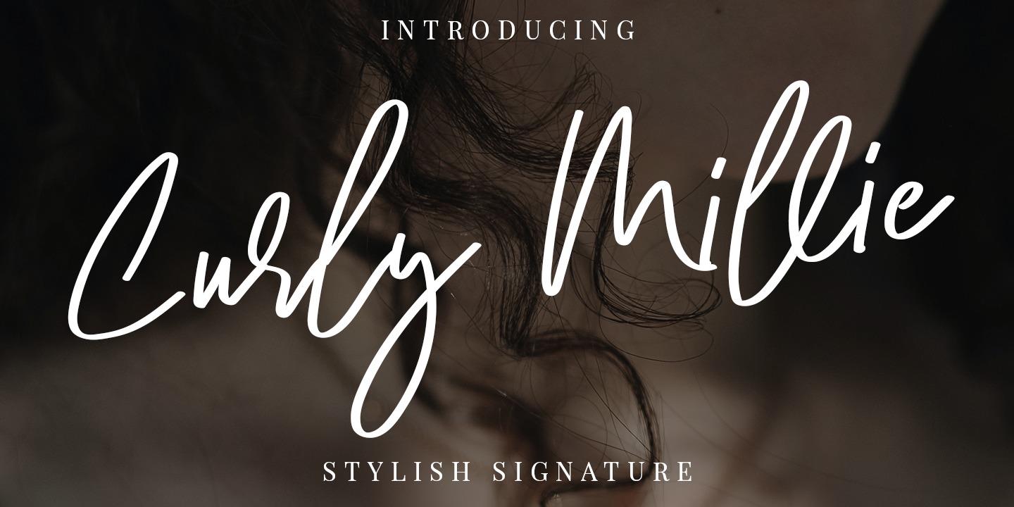 Curly Millie Font preview